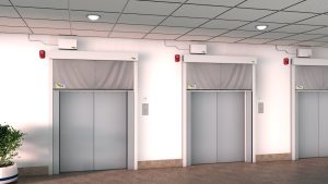 Elevator Smoke Curtains – Your Lifesaving Solution in Fire Emergencies